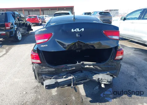 2022 Kia Rio S из США, поврежденный, VIN 3KPA24ADXNE484619